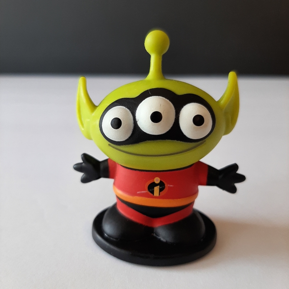Toy Story Green Alien Disney Pixar Remix Mr. Incredible 2.5" Figure Toy